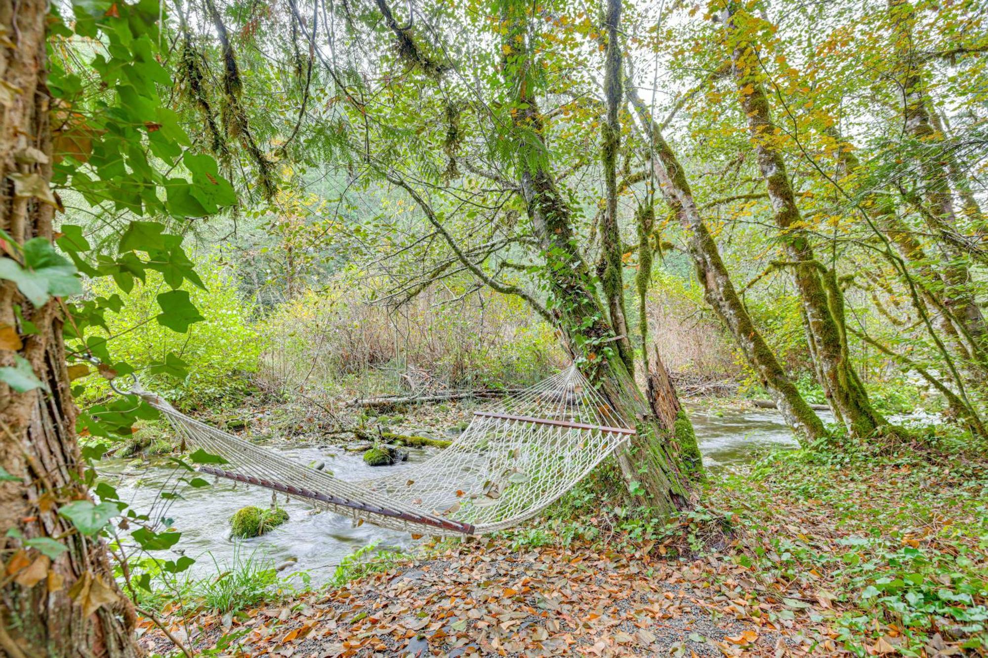 Quiet&Romantic Cabin Getaway on McKenzie River! McKenzie Bridge Esterno foto